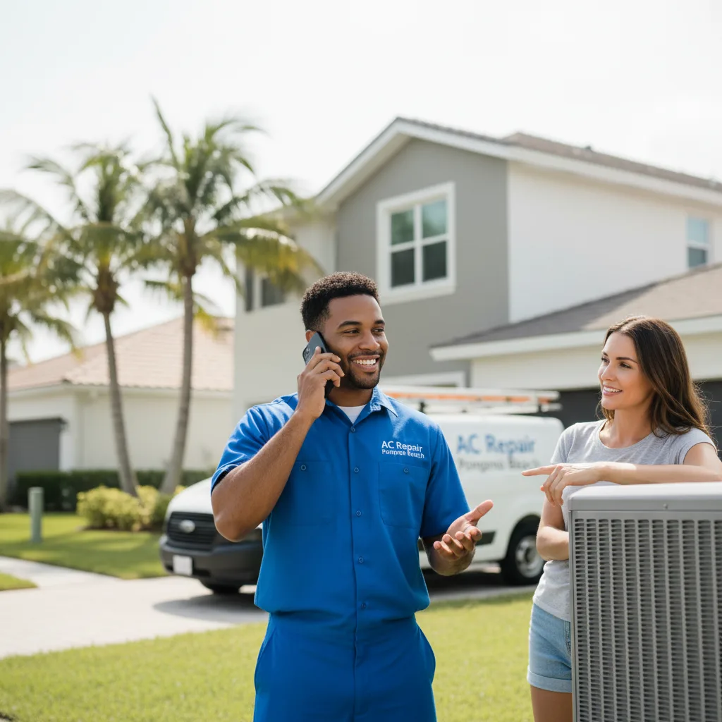 AC Repair Pompano Beach customer support in Baden